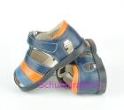 See Kai Run trendige Lauflernschuhe / geschlossene Sandale Modell "DARREL" in dunkelblau/blau/orange mit Klettverschluß, Gr. 20 / 21