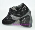 Superfit Sneaker mit 2-fach Klettverschluß in schwarz Velourleder/Effektleder/Textil mit Goretex, Gr. 31-32 + 36-40