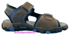 Superfit Sandale 2-fach Klettverschluß in grau/blau Gr. 40