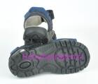 Däumling Leder Sandale mit 2-fach Klettverschluß in dunkelblau, Gr. 31