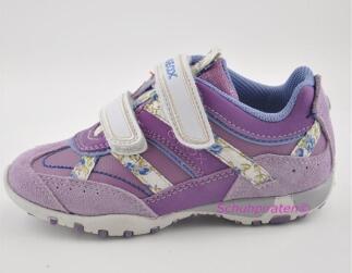 Geox Halbschuhe lila/weiß, Gr. 33