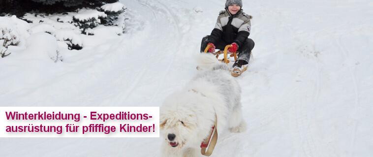 Winterkleider für Kinder - Expeditionsausrüstung für pfiffige Kinder!!